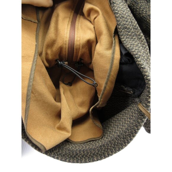 VINTAGE Woolrich Jacket Large Sherpa Fleece Hoodie Reindeer 90s - Picture 11 of 13